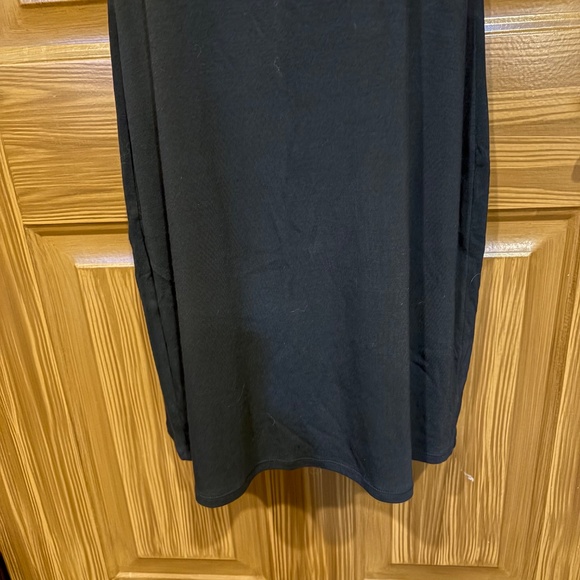 WHBM Black Sheath Dress Cold Shoulder Sleeves Women's XS - Picture 3 of 9